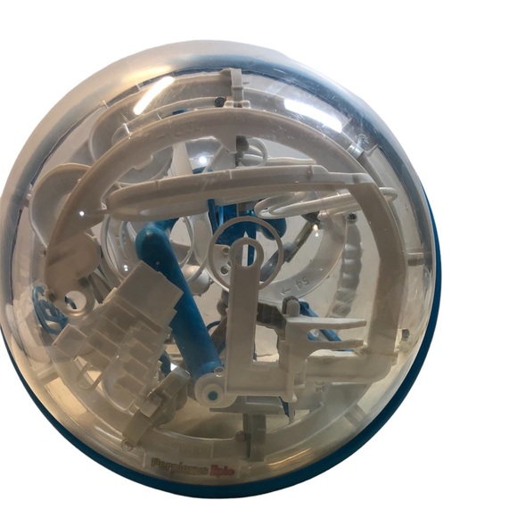 Perplexus Epic Roller Ball Maze Puzzle Game Toy Blue White Ages 8 & Up - Picture 1 of 7